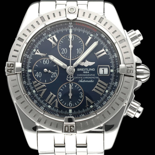 Montre Breitling Chronomat Evolution - Montre automatique en acier 58 Facettes BTL/CHM/156