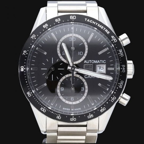 Montre TAG Heuer Carrera - Montre Calibre 16 en acier 58 Facettes MT46526
