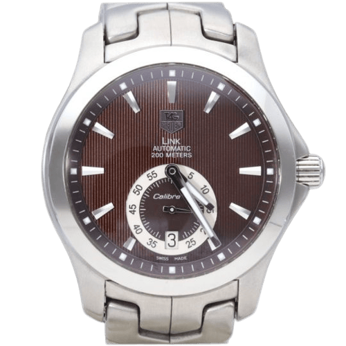 Montre TAG Heuer Link - Montre Calibre 6 en acier 58 Facettes MT46561