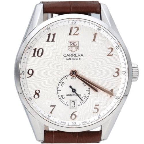 Montre TAG Heuer Carrera Calibre 5 - Montre en acier 58 Facettes MT46548