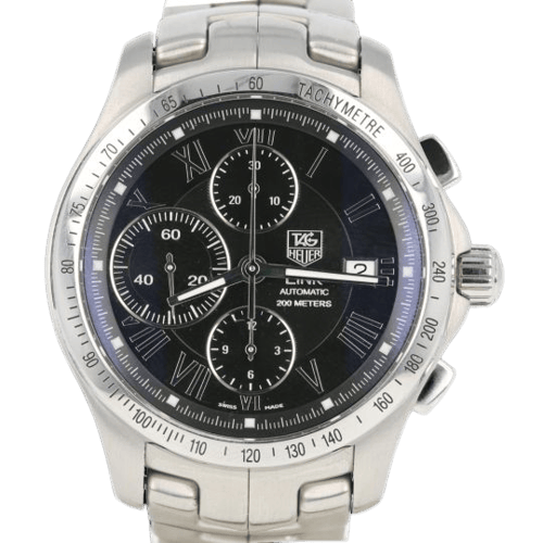 Montre TAG Heuer Link - Montre automatique en acier 58 Facettes MT46514