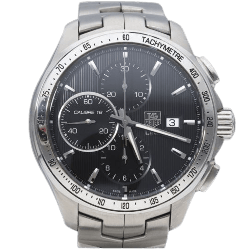 Montre TAG Heuer Link Calibre 16 - Montre en acier 58 Facettes MT46490