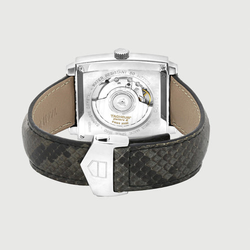 TAG Heuer Monaco Watch - Lady Diamonds Watch in steel and diamonds 58 Facettes OC-68802032