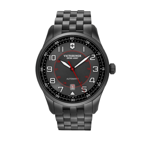 Montre Victorinox Airboss - Montre Black Edition en acier 58 Facettes 68801583