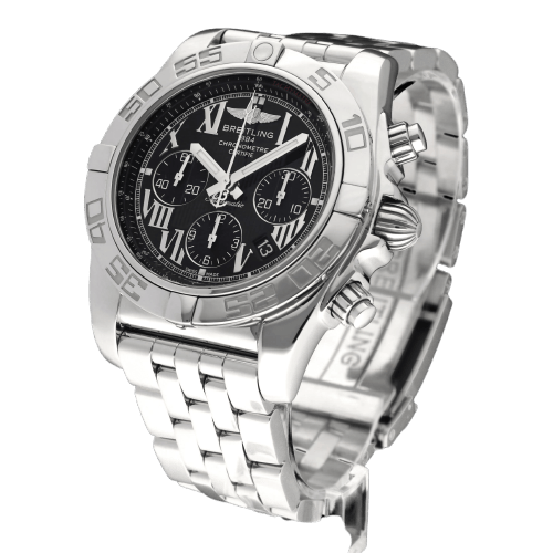 Montre Breitling Chronomat 44 - Montre automatique en acier 58 Facettes BTL/CHM/175