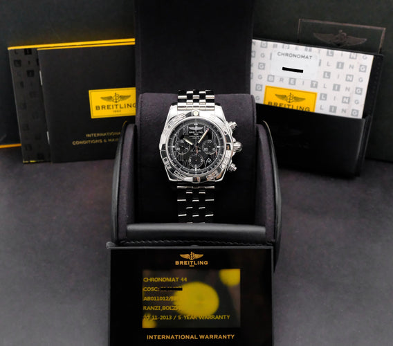Montre Breitling Chronomat 44 - Montre automatique en acier 58 Facettes BTL/CHM/175