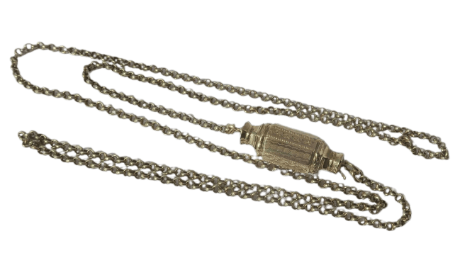 Halsband Regionalt halsband 1800-tal - Jaseron-kedja i 18 karat gult guld 58 Facettes Halsband