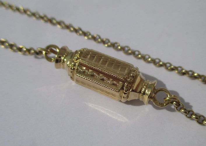 Halsband Regionalt halsband 1800-tal - Jaseron-kedja i 18 karat gult guld 58 Facettes Halsband