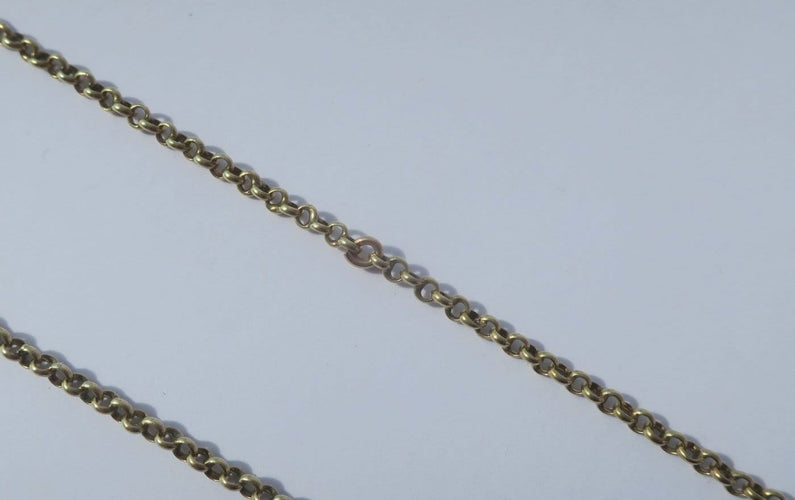 Halsband Regionalt halsband 1800-tal - Jaseron-kedja i 18 karat gult guld 58 Facettes Halsband
