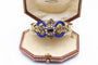 Armband Biedermeier-armband i gult guld, granat, pärlor och emalj 58 Facettes 12198