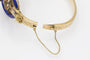 Armband Biedermeier-armband i gult guld, granat, pärlor och emalj 58 Facettes 12198