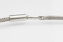 Halskette Zeitgenössische Halskette aus Platin, Weißgold, Saphir und Diamanten 58 Facettes 12159