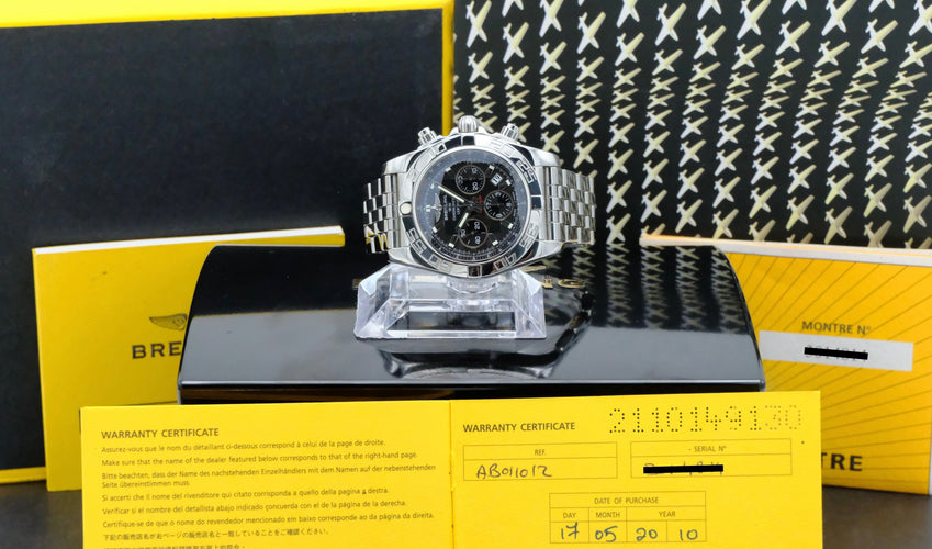 Montre Breitling Chronomat 44 - Montre automatique en acier 58 Facettes BTL/CHM/184