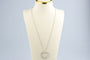 Naszyjnik Naszyjnik z sercem z białego złota 18K i diamentami 58 Facettes CL53500093-107
