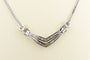 Ketting Ketting van 18K geelgoud en natuurlijke light brown diamanten 58 Facettes CL11153635-107