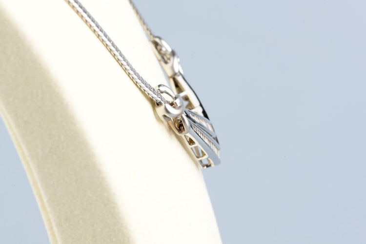 Ketting Ketting van 18K geelgoud en natuurlijke light brown diamanten 58 Facettes CL11153635-107