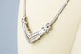 Ketting Ketting van 18K geelgoud en natuurlijke light brown diamanten 58 Facettes CL11153635-107