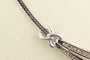 Ketting Ketting van 18K geelgoud en natuurlijke light brown diamanten 58 Facettes CL11153635-107