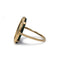 Ring 52 Ginette NY Ever - Disc-Ring aus Roségold und Malachit 58 Facettes 260131R