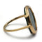 Ring 52 Ginette NY Ever - Disc-Ring aus Roségold und Malachit 58 Facettes 260131R