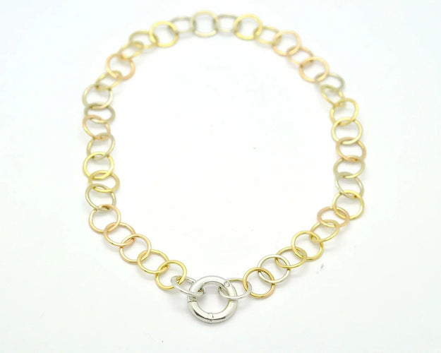 Collier Pomellato Lucciole - Collier en or trois tons et diamant 58 Facettes 154A21