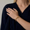Armband Armband Schakel Amerikaanse in 18k geelgoud 58 Facettes BRMAMERICAINE12