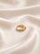 Ring 45 Slagring in 18K geelgoud, ovale saffier en diamanten 58 Facettes LP1898/UNNB