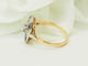 Anel 55 Anel Art Deco em ouro amarelo, Platina, safiras e diamantes 58 Facettes 33770