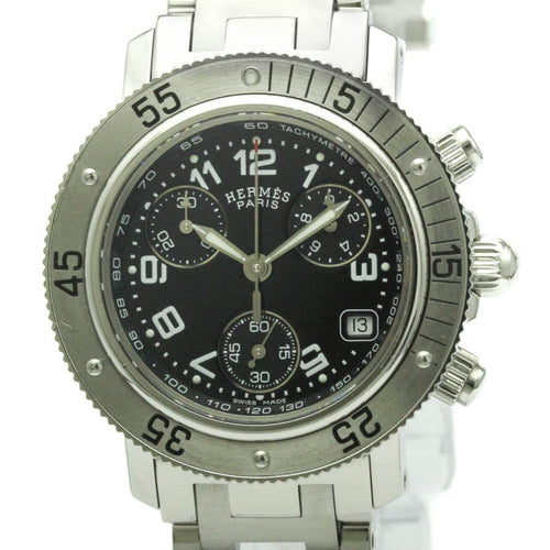 Sat Hermès Clipper Diver - Kvarcni hronografski sat od nerđajućeg čelika 58 Facettes qnv9jba4jg