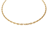 Colar Corrente Elo forçat marinho 50 cm em ouro amarelo 58 Facettes Ch.marin-2043