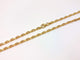 Colar Corrente Elo forçat marinho 50 cm em ouro amarelo 58 Facettes Ch.marin-2043