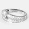 戒指 50 Chaumet Joséphine - 白金和钻石戒指 58 Facettes -