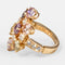 Bague 50 BVLGARI Allegra - Bague en or jaune, diamants et saphirs 58 Facettes 282