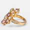 Bague 50 BVLGARI Allegra - Bague en or jaune, diamants et saphirs 58 Facettes 282