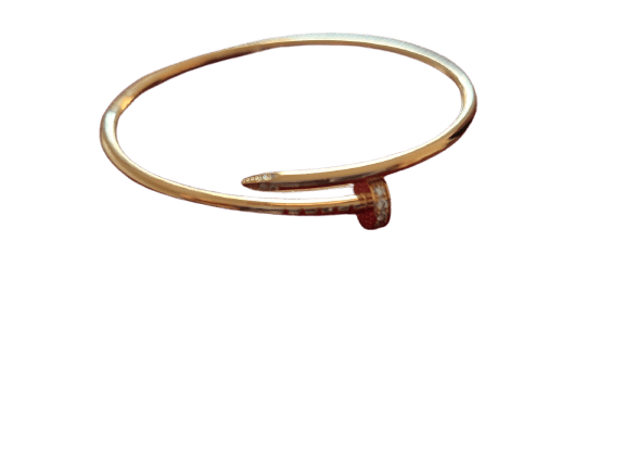 Bracelet Cartier Juste un Clou - Bracelet petit modèle en or rose et diamants 58 Facettes Jnci43