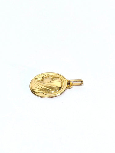 Pendente Lasserre - Medalha religiosa Virgem Maria em ouro rosa 58 Facettes id: 1763678