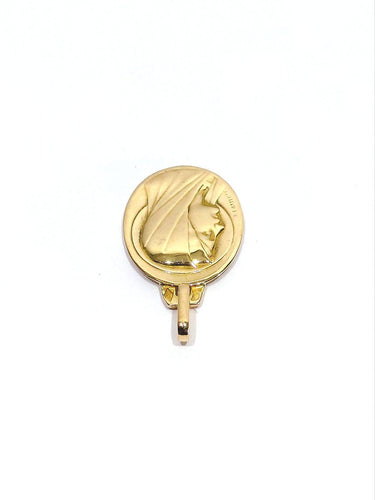Pendente Lasserre - Medalha religiosa Virgem Maria em ouro rosa 58 Facettes id: 1763678