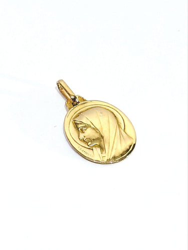 Pendente Lasserre - Medalha religiosa Virgem Maria em ouro rosa 58 Facettes id: 1763678