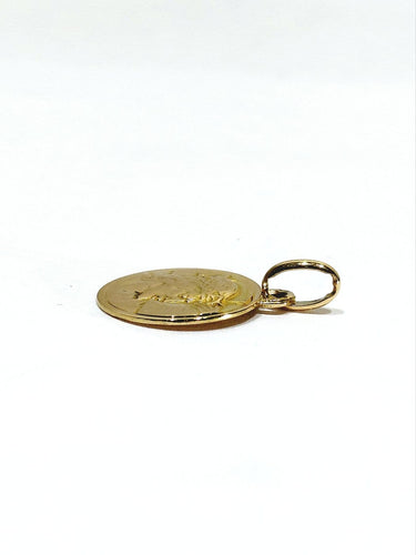 Hanger Christusmedaille in 18 karaat roségoud 58 Facettes id: 1763685