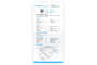 Diamant HRD - Pierre taille brillant 0,79 ct F SI2 58 Facettes FS12