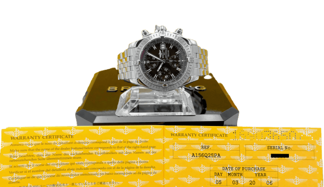 Montre Breitling Chronomat Evolution - Montre automatique en acier 58 Facettes BTL/CHM/178