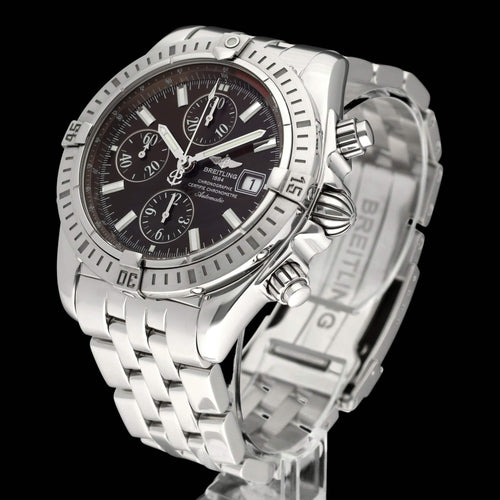Montre Breitling Chronomat Evolution - Montre automatique en acier 58 Facettes BTL/CHM/178
