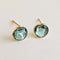 Boucles d'oreilles Love More - Boucles d’oreilles en or 18K et saphirs verts 58 Facettes GER1041GN