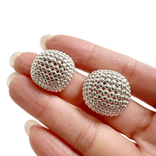 Boucles d'oreilles Boucles d'oreilles coussin Jullie d'AITCHES en argent 925 58 Facettes