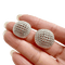 Boucles d'oreilles Boucles d'oreilles coussin Jullie d'AITCHES en argent 925 58 Facettes