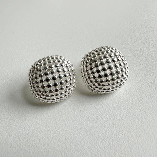 Boucles d'oreilles Boucles d'oreilles coussin Jullie d'AITCHES en argent 925 58 Facettes
