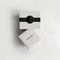 Boucles d'oreilles Jullie - Grandes boucles d'oreilles ovales 58 Facettes SER1016RG