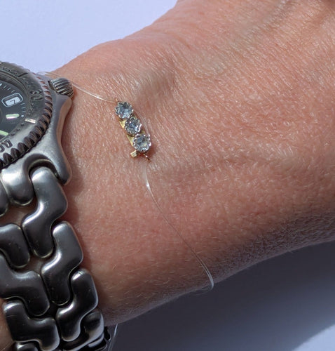 Collier Fermoir ancien - Barrette en or jaune et blanc 18k et diamants 58 Facettes Fermoir
