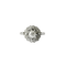 Bague Bague marguerite Art déco en platine, or gris et diamants 58 Facettes