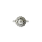 Ring Daisy Art Deco in platinum, white gold and diamonds 